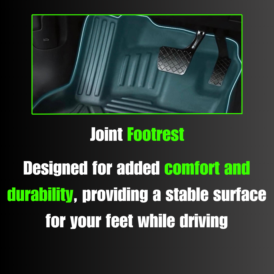 Winter Car Floor Mat | Perfect Fit | High Edge | 4D Design | Ford Focus Sedan
