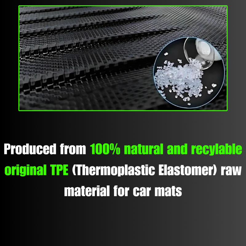 Winter Car Floor Mat | Perfect Fit | High Edge | 4D Design | Ford Focus Sedan