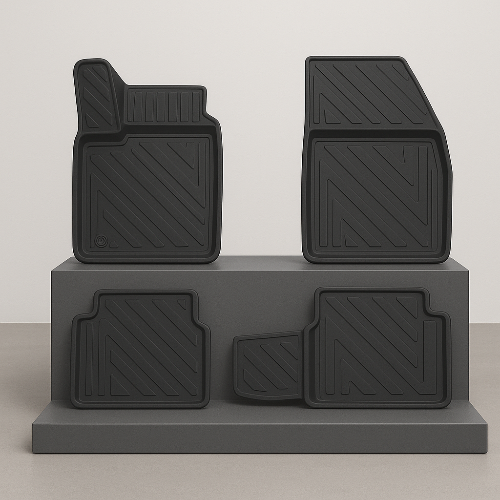 Winter Car Floor Mat | Perfect Fit | High Edge | 4D Design | Ford Focus Sedan
