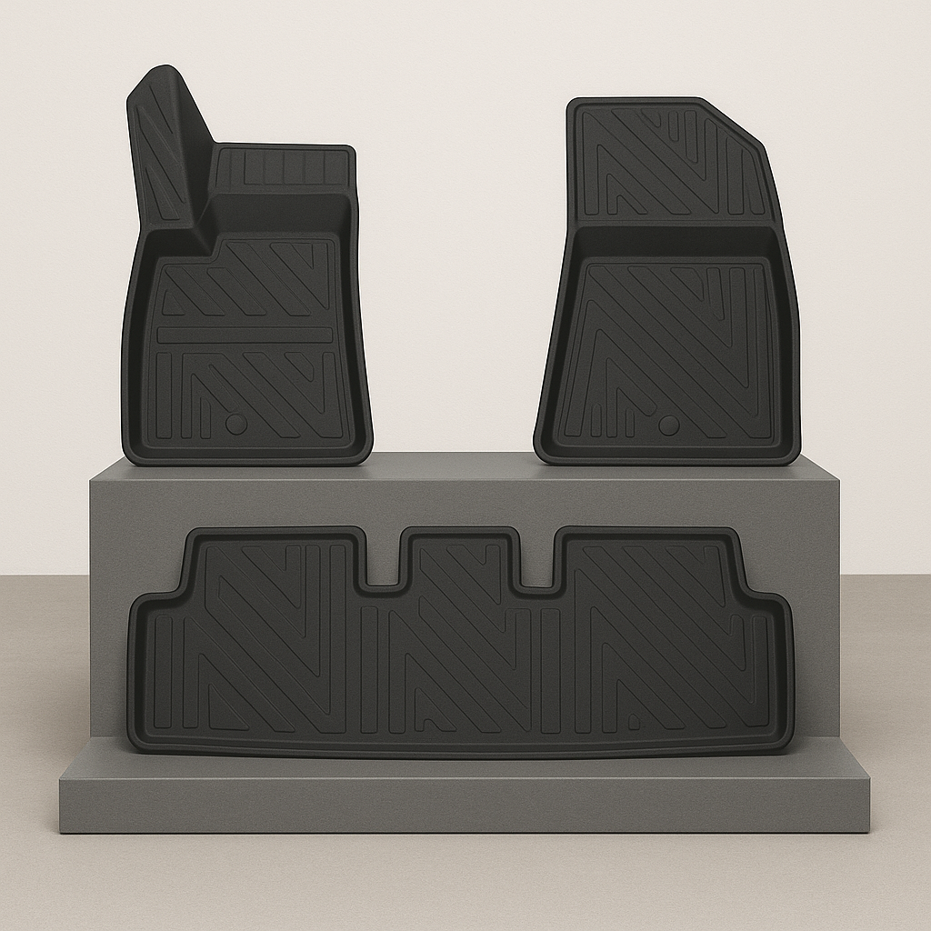 Winter Car Floor Mat | Perfect Fit | High Edge | 4D Design | Tesla Model 3