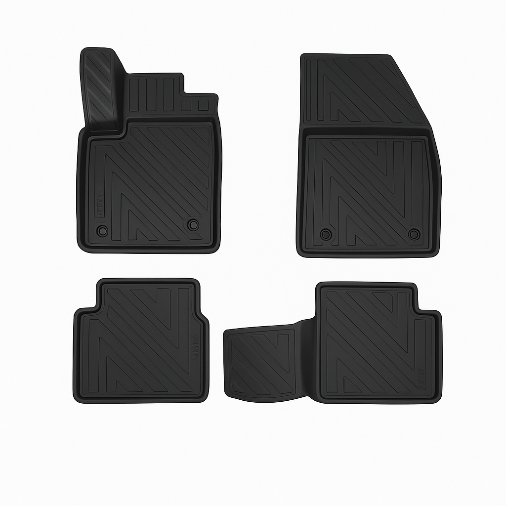 Winter Car Floor Mat | Perfect Fit | High Edge | 4D Design | Ford Focus Sedan