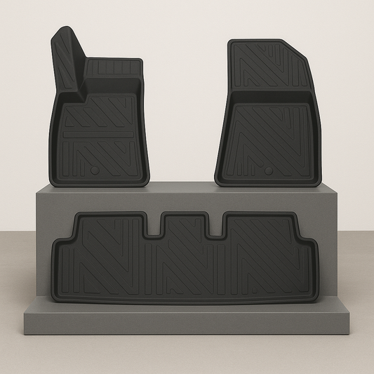 Winter Car Floor Mat | Perfect Fit | High Edge | 4D Design | Tesla Model 3